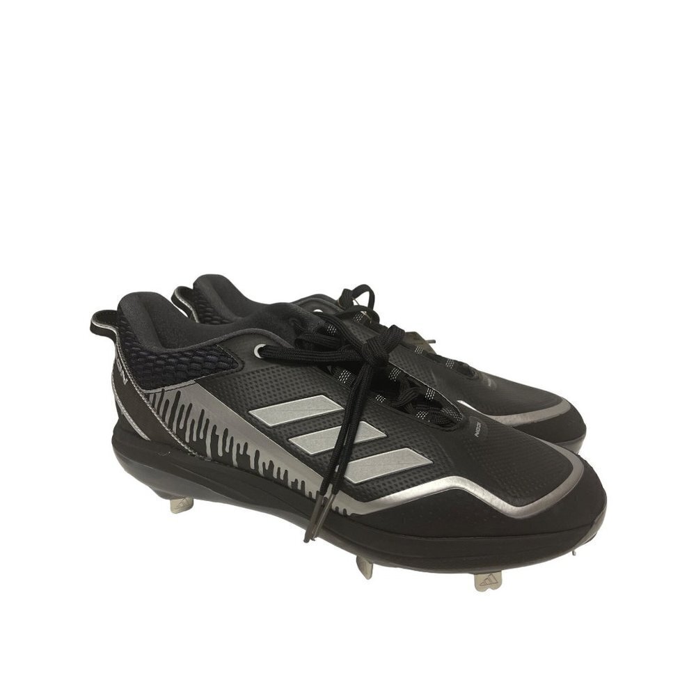 NEW! Adidas ICON 7 Dripped Out Black Baseball Cleats H00998 Men's Size 13